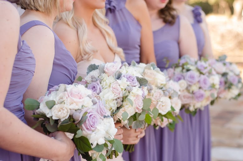 Lavender Dream - Bride/ Bridesmaids Bouquets