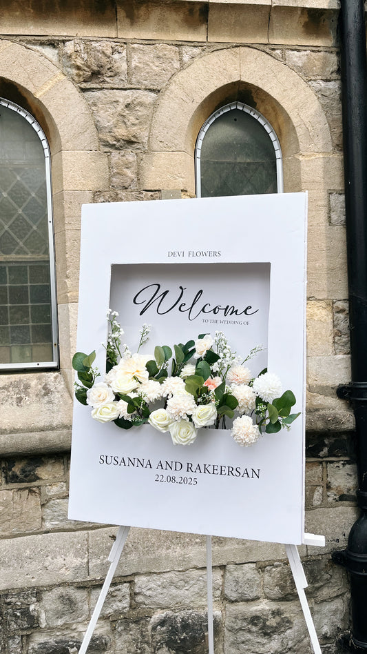Welcome Flower Box
