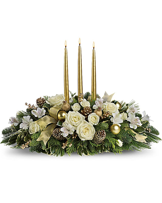 Festive table centre piece 06