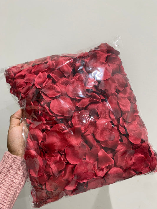 Artificial Red Rose Petals