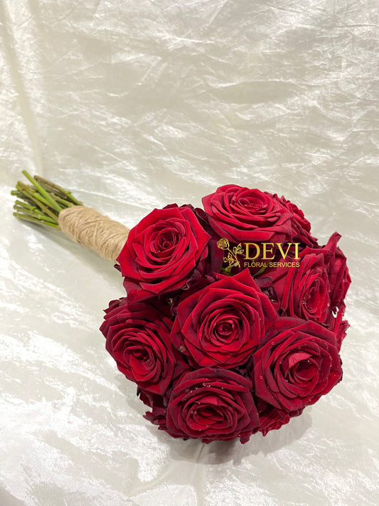 Full Red Rose Bouquet