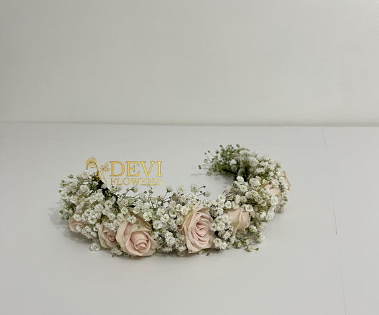 Light Pink Hair Flowers