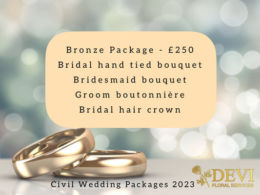 Civil Wedding Packages